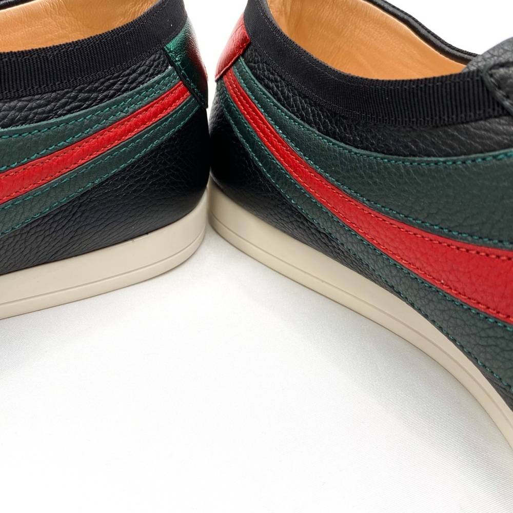 GUCCI Falacer Hebron Sneaker Black Men 8 US 483266 - Picture 10 of 16